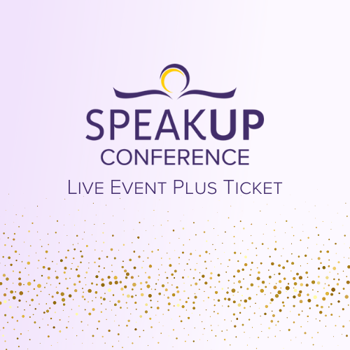 Event Plus 2026 Live Event PLUS Ticket w/ Speaker Sizzle Reel – Speak Up Conference